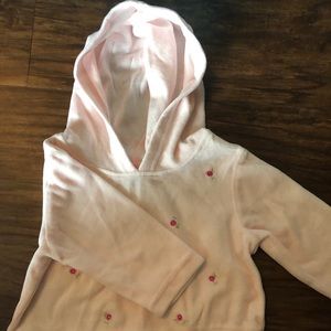 Light pink 3-6 months hoodie